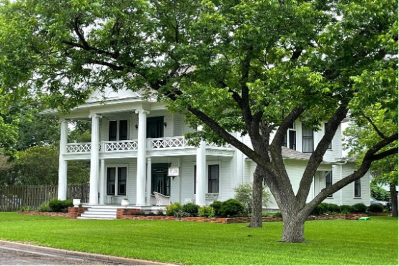 Front image of the manor